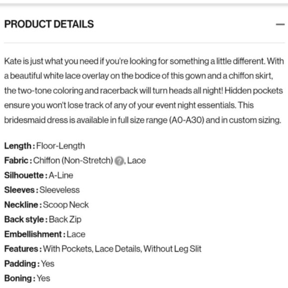 Azazie Kate Maxi Dress Agave Peach Pink Lace Chiffon Bridesmaid Prom Dance A6 - Picture 13 of 14